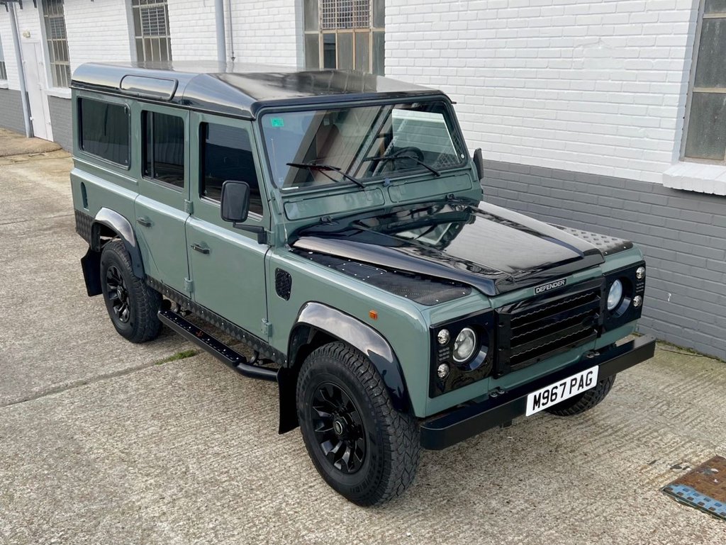 USED 1995 M LAND ROVER DEFENDER 110 300TDI // 2.5 // LHD // EXPORT // 9 SEATS // PX SWAP 
