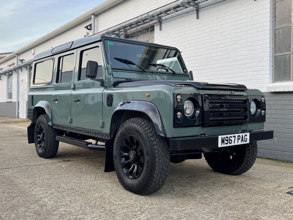 USED 1995 M LAND ROVER DEFENDER 110 300TDI // 2.5 // LHD // EXPORT // 9 SEATS // PX SWAP 