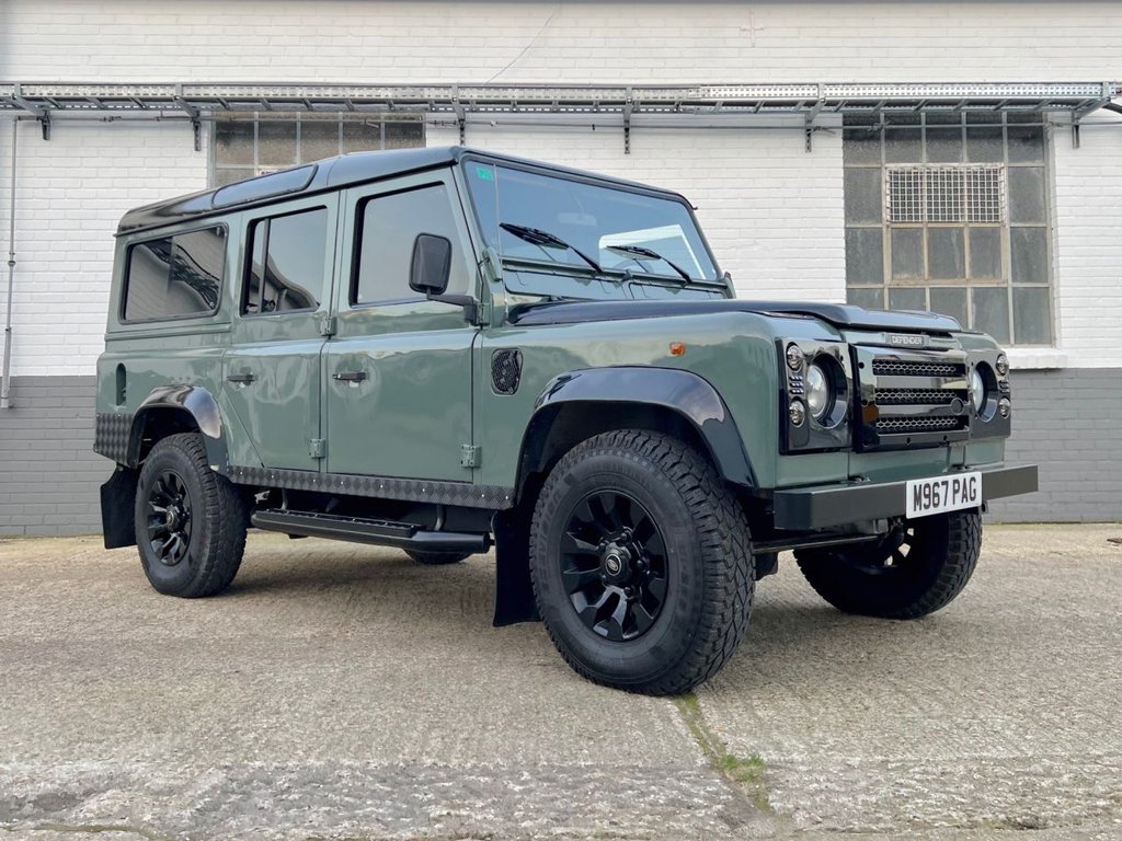 USED 1995 M LAND ROVER DEFENDER 110 300TDI // 2.5 // LHD // EXPORT // 9 SEATS // PX SWAP 