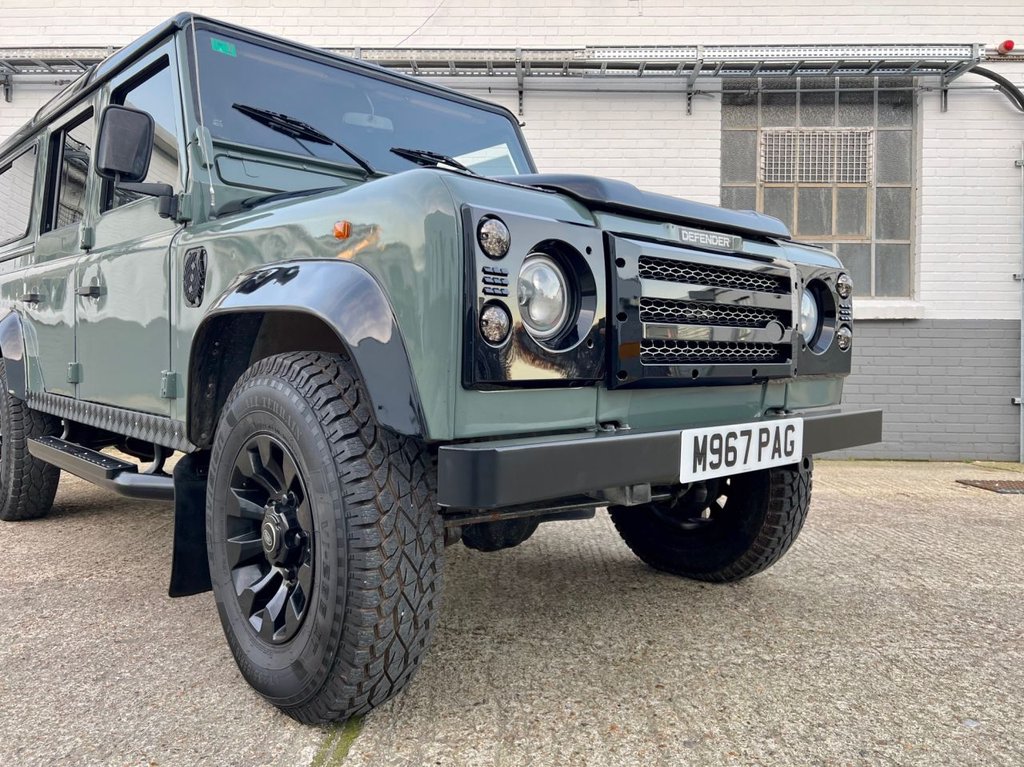 USED 1995 M LAND ROVER DEFENDER 110 300TDI // 2.5 // LHD // EXPORT // 9 SEATS // PX SWAP 