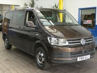 USED 2019 19 VOLKSWAGEN TRANSPORTER SHUTTLE 2.0 T32 TDI SHUTTLE SE BMT 5d 148 BHP 8 SEATS AIR CON CRUISE CONTROL PARKING SENSORS 6 MONTHS GOLD WARRANTY