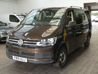 USED 2019 19 VOLKSWAGEN TRANSPORTER SHUTTLE 2.0 T32 TDI SHUTTLE SE BMT 5d 148 BHP 8 SEATS AIR CON CRUISE CONTROL PARKING SENSORS 6 MONTHS GOLD WARRANTY