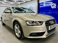 USED 2013 13 AUDI A4 2.0 TDI SE Technik Saloon 4dr Diesel Multitronic Euro 5 (s/s) (150 ps) Heated Leather, Cruise Control, Parking Sensors