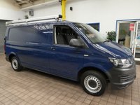 USED 2019 19 VOLKSWAGEN TRANSPORTER 2.0 T30 TDI P/V STARTLINE BMT 101 BHP LWB 3 SEATS BLUETOOTH PARK SENSORS ROOF RACK PIPE CARRIER SHELVING 1 OWNER SERVICE HISTORY