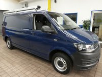 USED 2019 19 VOLKSWAGEN TRANSPORTER 2.0 T30 TDI P/V STARTLINE BMT 101 BHP LWB 3 SEATS BLUETOOTH PARK SENSORS ROOF RACK PIPE CARRIER SHELVING 1 OWNER SERVICE HISTORY