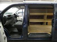 USED 2019 19 VOLKSWAGEN TRANSPORTER 2.0 T30 TDI P/V STARTLINE BMT 101 BHP LWB 3 SEATS BLUETOOTH PARK SENSORS ROOF RACK PIPE CARRIER SHELVING 1 OWNER SERVICE HISTORY