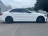 USED 2015 15 MERCEDES-BENZ C-CLASS 2.1 C220 BLUETEC AMG LINE 4d 170 BHP JUST HAD FULL SERVICE + MOT