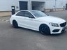 USED 2015 15 MERCEDES-BENZ C-CLASS 2.1 C220 BLUETEC AMG LINE 4d 170 BHP JUST HAD FULL SERVICE + MOT