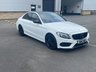 USED 2015 15 MERCEDES-BENZ C-CLASS 2.1 C220 BLUETEC AMG LINE 4d 170 BHP JUST HAD FULL SERVICE + MOT