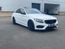 USED 2015 15 MERCEDES-BENZ C-CLASS 2.1 C220 BLUETEC AMG LINE 4d 170 BHP JUST HAD FULL SERVICE + MOT