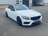 USED 2015 15 MERCEDES-BENZ C-CLASS 2.1 C220 BLUETEC AMG LINE 4d 170 BHP JUST HAD FULL SERVICE + MOT