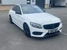 USED 2015 15 MERCEDES-BENZ C-CLASS 2.1 C220 BLUETEC AMG LINE 4d 170 BHP JUST HAD FULL SERVICE + MOT