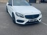 USED 2015 15 MERCEDES-BENZ C-CLASS 2.1 C220 BLUETEC AMG LINE 4d 170 BHP JUST HAD FULL SERVICE + MOT