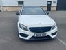USED 2015 15 MERCEDES-BENZ C-CLASS 2.1 C220 BLUETEC AMG LINE 4d 170 BHP JUST HAD FULL SERVICE + MOT