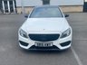 USED 2015 15 MERCEDES-BENZ C-CLASS 2.1 C220 BLUETEC AMG LINE 4d 170 BHP JUST HAD FULL SERVICE + MOT