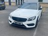 USED 2015 15 MERCEDES-BENZ C-CLASS 2.1 C220 BLUETEC AMG LINE 4d 170 BHP JUST HAD FULL SERVICE + MOT