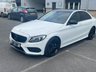 USED 2015 15 MERCEDES-BENZ C-CLASS 2.1 C220 BLUETEC AMG LINE 4d 170 BHP JUST HAD FULL SERVICE + MOT