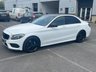 USED 2015 15 MERCEDES-BENZ C-CLASS 2.1 C220 BLUETEC AMG LINE 4d 170 BHP JUST HAD FULL SERVICE + MOT