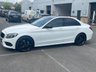 USED 2015 15 MERCEDES-BENZ C-CLASS 2.1 C220 BLUETEC AMG LINE 4d 170 BHP JUST HAD FULL SERVICE + MOT