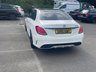 USED 2015 15 MERCEDES-BENZ C-CLASS 2.1 C220 BLUETEC AMG LINE 4d 170 BHP JUST HAD FULL SERVICE + MOT