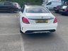 USED 2015 15 MERCEDES-BENZ C-CLASS 2.1 C220 BLUETEC AMG LINE 4d 170 BHP JUST HAD FULL SERVICE + MOT