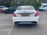 USED 2015 15 MERCEDES-BENZ C-CLASS 2.1 C220 BLUETEC AMG LINE 4d 170 BHP JUST HAD FULL SERVICE + MOT