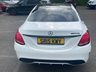 USED 2015 15 MERCEDES-BENZ C-CLASS 2.1 C220 BLUETEC AMG LINE 4d 170 BHP JUST HAD FULL SERVICE + MOT