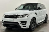 USED 2015 65 LAND ROVER RANGE ROVER SPORT 3.0 SDV6 AUTOBIOGRAPHY DYNAMIC 5d 306 BHP 7 SEATER Striking Yulong White 7 Seater, 4 Zone Heated Seats, Ebony Black Leather, Panoramic Black Leather,