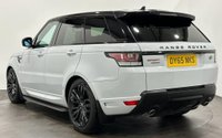 USED 2015 65 LAND ROVER RANGE ROVER SPORT 3.0 SDV6 AUTOBIOGRAPHY DYNAMIC 5d 306 BHP 7 SEATER Striking Yulong White 7 Seater, 4 Zone Heated Seats, Ebony Black Leather, Panoramic Black Leather,