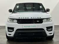USED 2015 65 LAND ROVER RANGE ROVER SPORT 3.0 SDV6 AUTOBIOGRAPHY DYNAMIC 5d 306 BHP 7 SEATER Striking Yulong White 7 Seater, 4 Zone Heated Seats, Ebony Black Leather, Panoramic Black Leather,