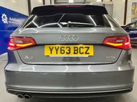 USED 2013 63 AUDI A3 1.8 TFSI S line Sportback 5dr Petrol Manual Euro 6 (s/s) (180 ps) 