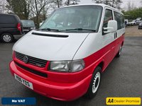 USED 2000 W VOLKSWAGEN CARAVELLE 2.5 TDI Variant SWB 8 Seater in red/white, 121,000 miles, full respray, new wheels, engine & gearbox overhaul, auto, A/C, Bluetooth. NO VAT! APPROVED CARS AND FINANCE ARE PLEASED TO OFFER THIS VOLKSWAGEN CARAVELLE 2.5 VARIANT 8STR SWB TDI 101 BHP IN RED AND WHITE , COMPLETE BODYWORK RESPRAY OF NEW PAINT IN  TWO TONE RED AND WHITE AND NEW WHEELS WITH A ENGINE AND GEARBOX OVERHAUL WITH 121,000 MILES AND A SERVICE HISTORY, 2 OWNER FROM NEW, WITH A GREAT SPEC SUCH AS A FULLY AUTOMATIC GEARBOX, BLUETOOTH CONNECTIVITY, AIR CONDITIONING, AFTERMARKET HEADUNIT, ELECTRIC WINDOWS, HEATED REAR SCREEN, POWER STEERING, STEEL WHEELS, CLOTH INTERIOR