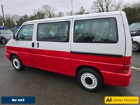 USED 2000 W VOLKSWAGEN CARAVELLE 2.5 TDI Variant SWB 8 Seater in red/white, 121,000 miles, full respray, new wheels, engine & gearbox overhaul, auto, A/C, Bluetooth. NO VAT! APPROVED CARS AND FINANCE ARE PLEASED TO OFFER THIS VOLKSWAGEN CARAVELLE 2.5 VARIANT 8STR SWB TDI 101 BHP IN RED AND WHITE , COMPLETE BODYWORK RESPRAY OF NEW PAINT IN  TWO TONE RED AND WHITE AND NEW WHEELS WITH A ENGINE AND GEARBOX OVERHAUL WITH 121,000 MILES AND A SERVICE HISTORY, 2 OWNER FROM NEW, WITH A GREAT SPEC SUCH AS A FULLY AUTOMATIC GEARBOX, BLUETOOTH CONNECTIVITY, AIR CONDITIONING, AFTERMARKET HEADUNIT, ELECTRIC WINDOWS, HEATED REAR SCREEN, POWER STEERING, STEEL WHEELS, CLOTH INTERIOR