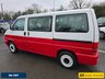 USED 2000 W VOLKSWAGEN CARAVELLE 2.5 TDI Variant SWB 8 Seater in red/white, 121,000 miles, full respray, new wheels, engine & gearbox overhaul, auto, A/C, Bluetooth. NO VAT! APPROVED CARS AND FINANCE ARE PLEASED TO OFFER THIS VOLKSWAGEN CARAVELLE 2.5 VARIANT 8STR SWB TDI 101 BHP IN RED AND WHITE , COMPLETE BODYWORK RESPRAY OF NEW PAINT IN  TWO TONE RED AND WHITE AND NEW WHEELS WITH A ENGINE AND GEARBOX OVERHAUL WITH 121,000 MILES AND A SERVICE HISTORY, 2 OWNER FROM NEW, WITH A GREAT SPEC SUCH AS A FULLY AUTOMATIC GEARBOX, BLUETOOTH CONNECTIVITY, AIR CONDITIONING, AFTERMARKET HEADUNIT, ELECTRIC WINDOWS, HEATED REAR SCREEN, POWER STEERING, STEEL WHEELS, CLOTH INTERIOR