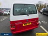 USED 2000 W VOLKSWAGEN CARAVELLE 2.5 TDI Variant SWB 8 Seater in red/white, 121,000 miles, full respray, new wheels, engine & gearbox overhaul, auto, A/C, Bluetooth. NO VAT! APPROVED CARS AND FINANCE ARE PLEASED TO OFFER THIS VOLKSWAGEN CARAVELLE 2.5 VARIANT 8STR SWB TDI 101 BHP IN RED AND WHITE , COMPLETE BODYWORK RESPRAY OF NEW PAINT IN  TWO TONE RED AND WHITE AND NEW WHEELS WITH A ENGINE AND GEARBOX OVERHAUL WITH 121,000 MILES AND A SERVICE HISTORY, 2 OWNER FROM NEW, WITH A GREAT SPEC SUCH AS A FULLY AUTOMATIC GEARBOX, BLUETOOTH CONNECTIVITY, AIR CONDITIONING, AFTERMARKET HEADUNIT, ELECTRIC WINDOWS, HEATED REAR SCREEN, POWER STEERING, STEEL WHEELS, CLOTH INTERIOR