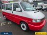 USED 2000 W VOLKSWAGEN CARAVELLE 2.5 TDI Variant SWB 8 Seater in red/white, 121,000 miles, full respray, new wheels, engine & gearbox overhaul, auto, A/C, Bluetooth. NO VAT! APPROVED CARS AND FINANCE ARE PLEASED TO OFFER THIS VOLKSWAGEN CARAVELLE 2.5 VARIANT 8STR SWB TDI 101 BHP IN RED AND WHITE , COMPLETE BODYWORK RESPRAY OF NEW PAINT IN  TWO TONE RED AND WHITE AND NEW WHEELS WITH A ENGINE AND GEARBOX OVERHAUL WITH 121,000 MILES AND A SERVICE HISTORY, 2 OWNER FROM NEW, WITH A GREAT SPEC SUCH AS A FULLY AUTOMATIC GEARBOX, BLUETOOTH CONNECTIVITY, AIR CONDITIONING, AFTERMARKET HEADUNIT, ELECTRIC WINDOWS, HEATED REAR SCREEN, POWER STEERING, STEEL WHEELS, CLOTH INTERIOR