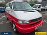 USED 2000 W VOLKSWAGEN CARAVELLE 2.5 TDI Variant SWB 8 Seater in red/white, 121,000 miles, full respray, new wheels, engine & gearbox overhaul, auto, A/C, Bluetooth. NO VAT! APPROVED CARS AND FINANCE ARE PLEASED TO OFFER THIS VOLKSWAGEN CARAVELLE 2.5 VARIANT 8STR SWB TDI 101 BHP IN RED AND WHITE , COMPLETE BODYWORK RESPRAY OF NEW PAINT IN  TWO TONE RED AND WHITE AND NEW WHEELS WITH A ENGINE AND GEARBOX OVERHAUL WITH 121,000 MILES AND A SERVICE HISTORY, 2 OWNER FROM NEW, WITH A GREAT SPEC SUCH AS A FULLY AUTOMATIC GEARBOX, BLUETOOTH CONNECTIVITY, AIR CONDITIONING, AFTERMARKET HEADUNIT, ELECTRIC WINDOWS, HEATED REAR SCREEN, POWER STEERING, STEEL WHEELS, CLOTH INTERIOR