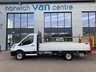 USED 2020 70 FORD TRANSIT 2.0 350 L4 XLWB DROPSIDE 130PS TAIL LIFT REVERSE CAMERA EURO 6 ULEZ FREE REVERSE CAMERA
