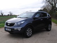 USED 2016 65 KIA SPORTAGE 1.6 AXIS EDITION ISG 5d 133 BHP www.suffolkcarcentre.co.uk - Located at Ilketshall