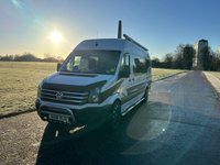 USED 2016 16 VOLKSWAGEN CRAFTER VOLKSWAGEN 4 BERTH LUXURY CAMPERVAN 2.0 CR35 TDI H/R P/V 135 BHP CENTRAL HEATING & TOILET & SHOWER
