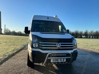 USED 2016 16 VOLKSWAGEN CRAFTER VOLKSWAGEN 4 BERTH LUXURY CAMPERVAN 2.0 CR35 TDI H/R P/V 135 BHP CENTRAL HEATING & TOILET & SHOWER