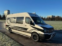USED 2016 16 VOLKSWAGEN CRAFTER VOLKSWAGEN 4 BERTH LUXURY CAMPERVAN 2.0 CR35 TDI H/R P/V 135 BHP CENTRAL HEATING & TOILET & SHOWER