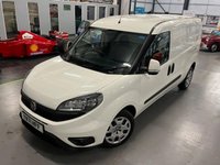USED 2021 71 FIAT DOBLO CARGO 1.6L 16V TECNICO MAXI MULTIJET II 0d 105 BHP 1 Owner, Very Clean