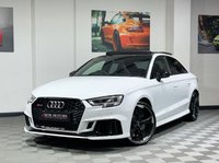 USED 2019 19 AUDI RS3 SALOON 2.5 RS 3 TFSI QUATTRO AUDI SPORT EDITION 4d 395 BHP PAN ROOF / COMFORT & SOUND PK