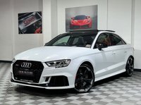 USED 2019 19 AUDI RS3 SALOON 2.5 RS 3 TFSI QUATTRO AUDI SPORT EDITION 4d 395 BHP PAN ROOF / COMFORT & SOUND PK