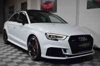 USED 2019 19 AUDI RS3 SALOON 2.5 RS 3 TFSI QUATTRO AUDI SPORT EDITION 4d 395 BHP PAN ROOF / COMFORT & SOUND PK