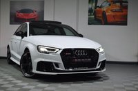 USED 2019 19 AUDI RS3 SALOON 2.5 RS 3 TFSI QUATTRO AUDI SPORT EDITION 4d 395 BHP PAN ROOF / COMFORT & SOUND PK