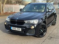 USED 2015 15 BMW X3 3.0L XDRIVE30D M SPORT 5d AUTO 255 BHP 