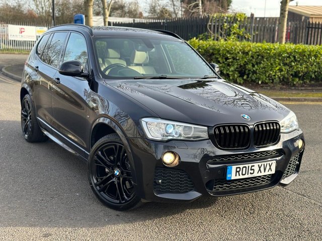 2015 15 BMW X3 3.0L XDRIVE30D M SPORT 5d AUTO 255 BHP