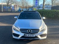 USED 2015 15 MERCEDES-BENZ C-CLASS 2.1 C220 BLUETEC AMG LINE PREMIUM PLUS 4d 170 BHP 